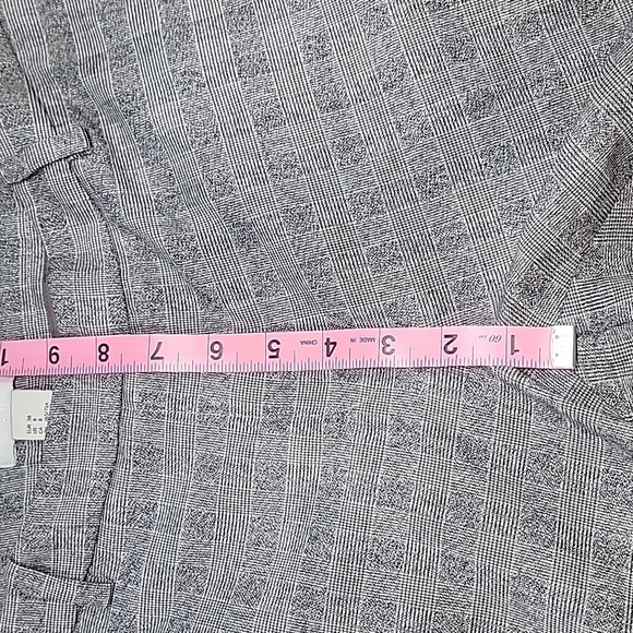 H&M Size 8 Black & White Plaid Dress Pants / Trousers, Exc. Used Condition - Picture 8 of 13